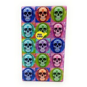 Colorful Plastic Design Cigarette Hard Case Pack Holder Fits 100's